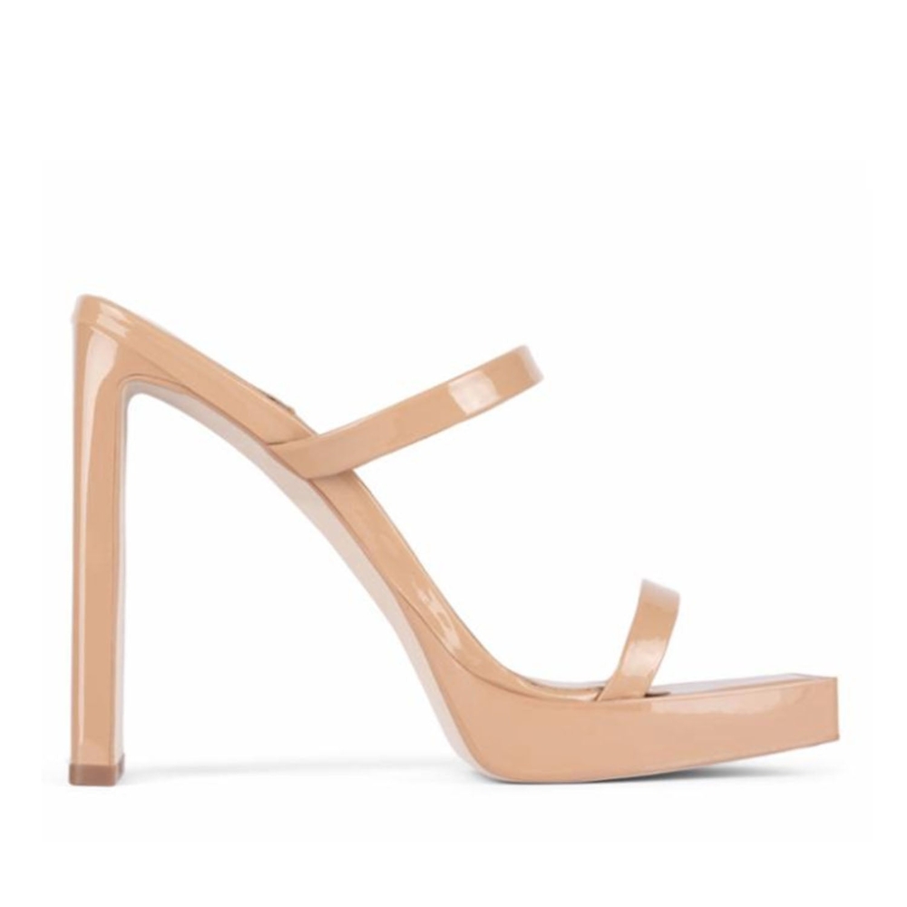 Jeffrey Campbell Women's Hustler Nude Platform Sandal
